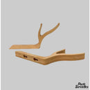 Crochet porte serviette bois