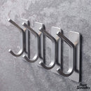 Crochet porte serviette inox