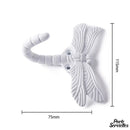 Crochet porte serviette libellule