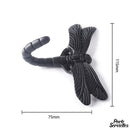 Crochet porte serviette libellule