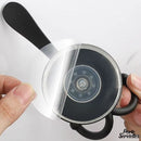 Crochet porte serviette mural chrome