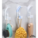 Crochet porte serviette noir