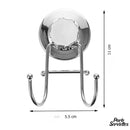 Crochet serviette de porte de douche