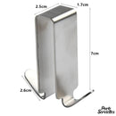 Crochet serviette porte de douche