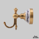 Crochet triple porte serviette