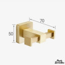 Crochets porte serviette