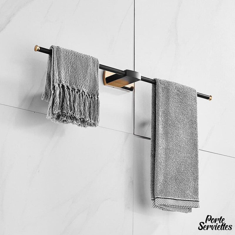 Double barre porte serviette