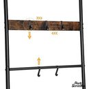 Echelle porte serviette noir