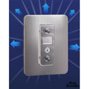 Etagere angle et porte serviette