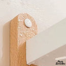 Etagere bois porte serviette salle de bain