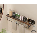 Etagere porte serviette bois