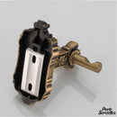 Joli porte serviette crochet