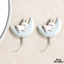 Lapin porte serviette