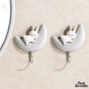 Lapin porte serviette