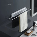 Patere porte serviettes escamotable