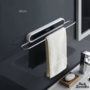 Patere porte serviettes escamotable