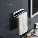 Patere porte serviettes escamotable