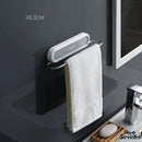 Patere porte serviettes escamotable