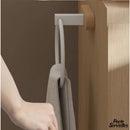 Petit porte serviette bois mural