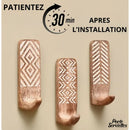 Petit porte serviette bois