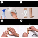 Petit porte serviette bois