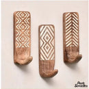 Petit porte serviette bois