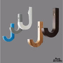 Petit porte serviette mural