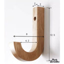 Petit porte serviette mural