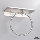 Petit porte serviette mural salle de bain