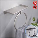 Petit porte serviette mural salle de bain