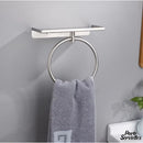 Petit porte serviette mural salle de bain