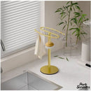 Petit porte serviette sur pied