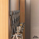 Portant serviettes extensible