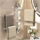 Porte serviette 4 branches a ventouses