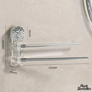 Porte serviette 4 branches a ventouses