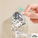 Porte serviette 4 branches a ventouses