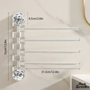 Porte serviette 4 branches a ventouses