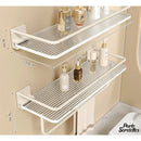 Porte serviette 40 cm auto adhesif