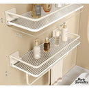 Porte serviette 40 cm auto adhesif