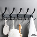 Porte serviette 5 pateres