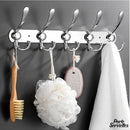 Porte serviette 5 pateres