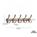 Porte serviette 5 pateres