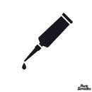 Porte serviette 60cm blanc