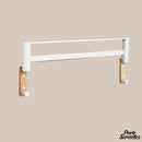 Porte serviette 60cm blanc