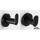 Porte serviette a fixer noir