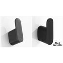 Porte serviette a fixer noir