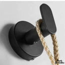 Porte serviette a fixer noir