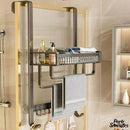 Porte serviette a suspendre a la paroi de douche