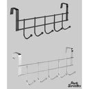 Porte serviette a suspendre noir ou chromé