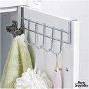 Porte serviette a suspendre noir ou chromé